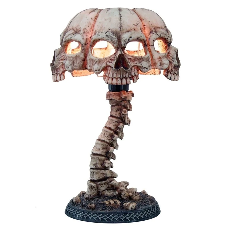 Nemesis Now Atrocity 37.5cm Light White, Wood, 40 W