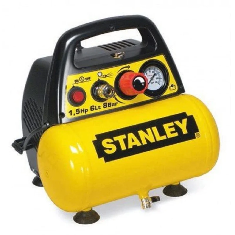 Stanley DN 200/8/6 Air Compressor + 6 Piece Accessory kit