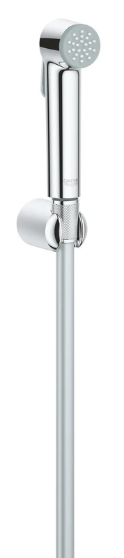 GROHE Tempesta-F Trigger Spray 30 - Wall Holder Set with Trigger-Control Hand Shower (Wall Shower Holder, TwistFree Shower Hose 1.25 m, Anti-Limescale System, Easy to Clean), Chrome, 27513001