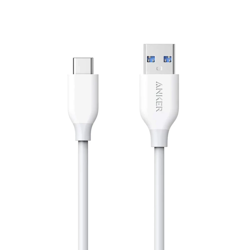 Anker USB C Cable, PowerLine USB 3.0 to USB C Charger Cable (3ft) with 56k Ohm Pull-up Resistor for Samsung Galaxy Note 8, S8, S8+, S9, Oculus Quest, Sony XZ, LG V20 G5 G6, HTC 10 - Image 1