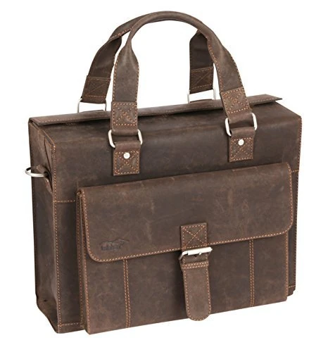 Kalahari Kaama 440527 Length 27 Pilot Case, Brown Leather