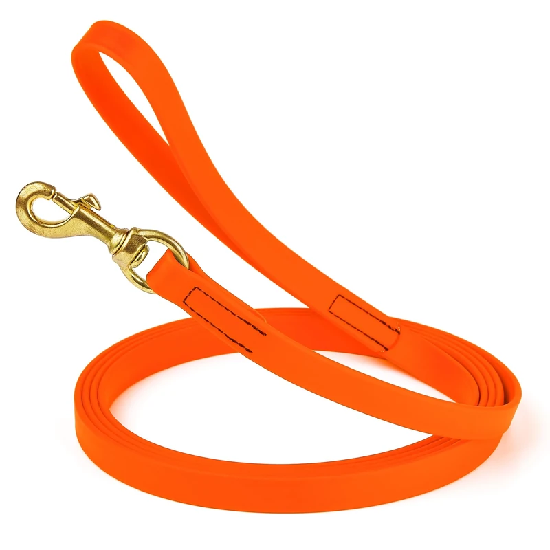 Viper Biothane Working Tracking Lead Leash Long Line for Dogs 2 Colors and 6 Sizes,3/4" x 33ft