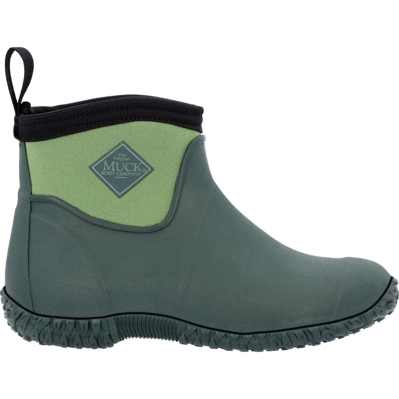 Muck Boots Women's Muckster II Ankle Pull On Waterproof Ankle Boot, Green, 7