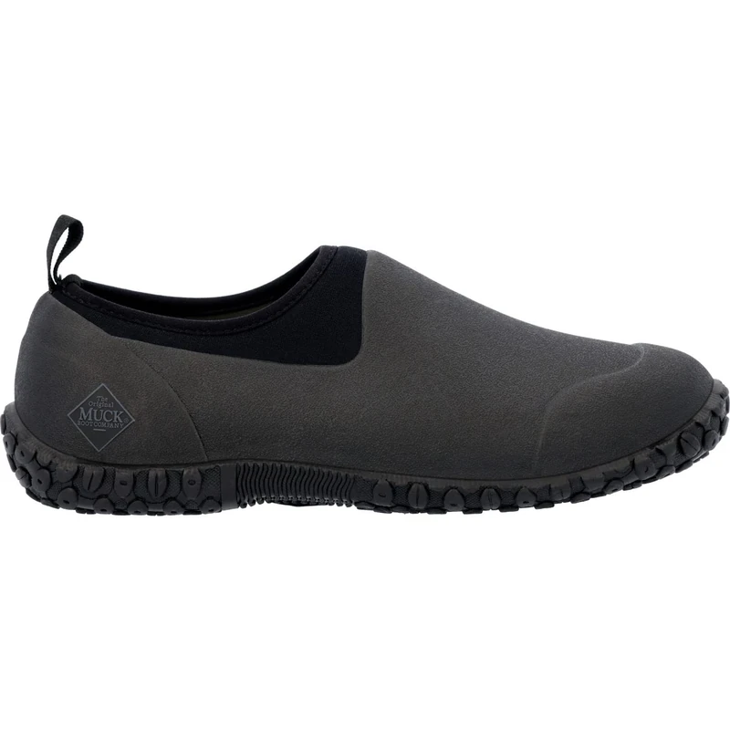 Muck Boots Men's Muckster II Low Pull On Waterproof Shoe, Black, 12