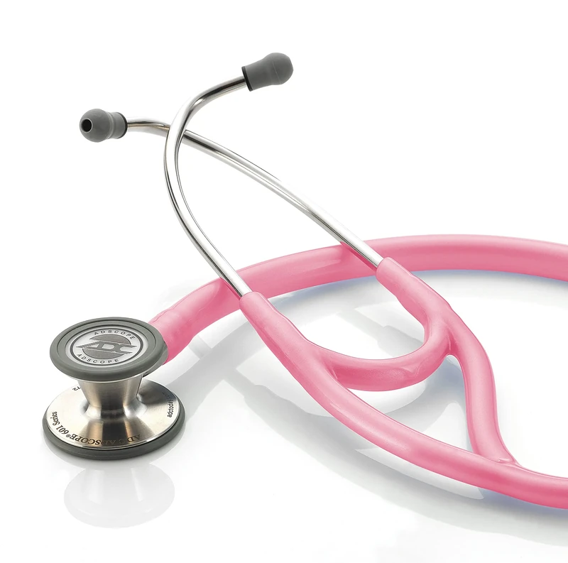 ADC Adscope 601 - Convertible Cardiology Stethoscope - Metallic Pink