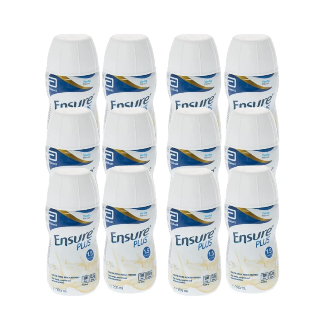 Ensure Plus Milkshake Vanilla 200ml x 12