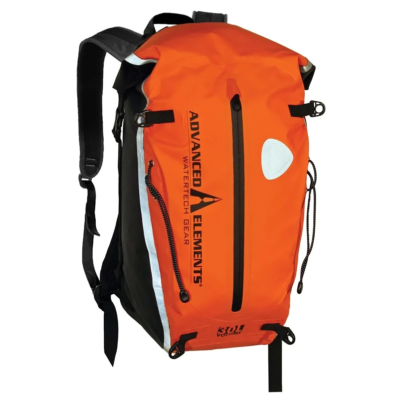 ADVANCED ELEMENTS Backpack/Cargo Bag, Orange, 30 L - Image 1