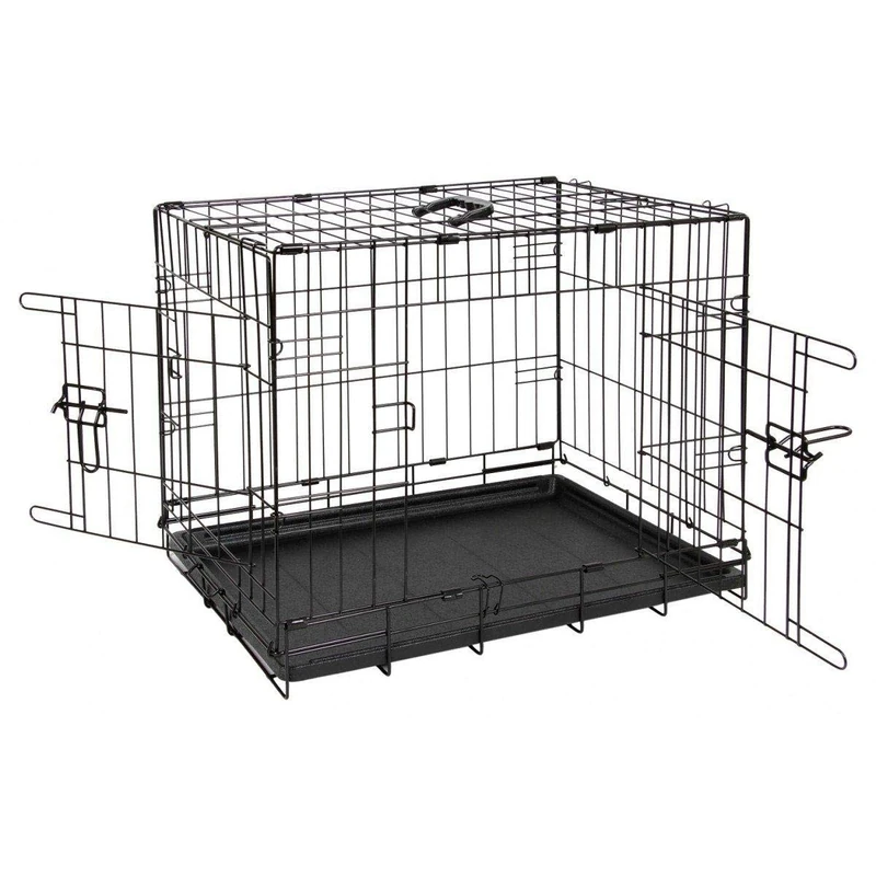 Animal Instincts Dog Crate Heavy Duty Portable Comfort Crate Dog Shelter - Size 2 (77 x 48 x 55cm)