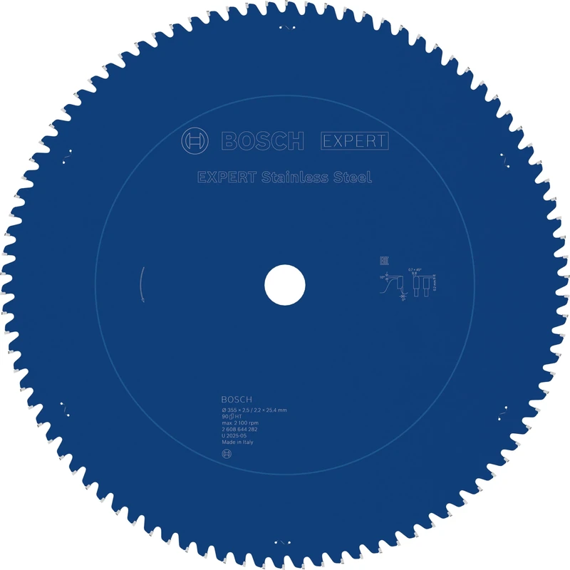 Bosch 1x EXPERT Stainless Steel Corded Circular Saw Blade for Mitre Dry Cutter (for Stainless steel, Ø mm, Professional Accessory Mitre Corded Dry Cutter)