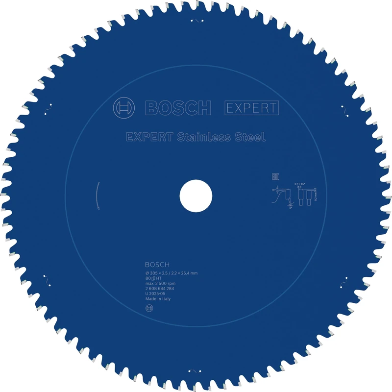 Bosch 1x EXPERT Stainless Steel Corded Circular Saw Blade for Mitre Dry Cutter (for Stainless steel, Ø mm, Professional Accessory Mitre Corded Dry Cutter)