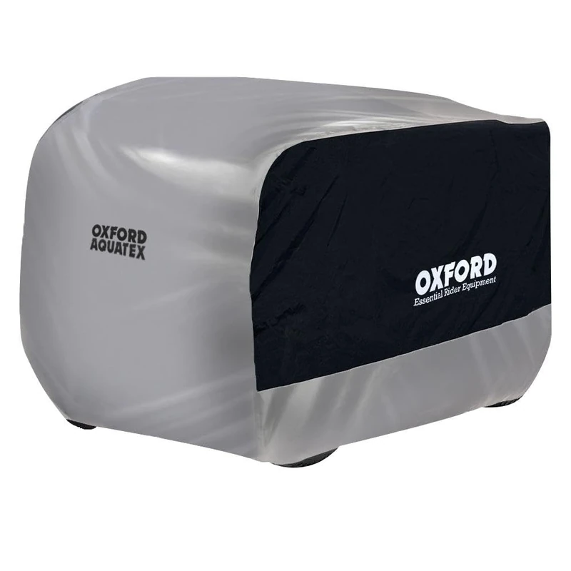 OXFORD Aquatex ATV All Terrain Vehicle Quad Bike Cover (Medium) (CV209), Black/Silver