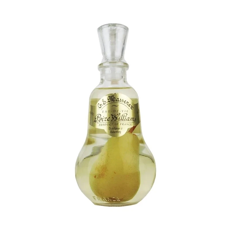 Poire Williams Prisoner Eau De Vie - Pear Brandy Infused With Real Pear - 40% ABV - A Premium French Delight for the Senses