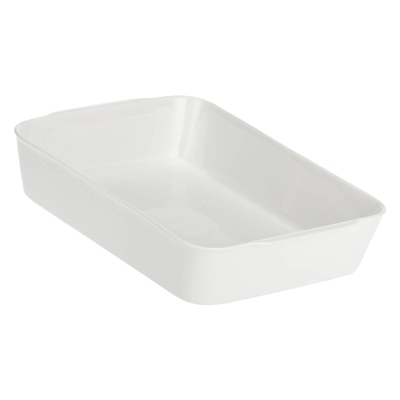 la Porcellana "Anghiari Lasagne Baking Dish Gift Box, White, 35 x 25 x 7.5 cm