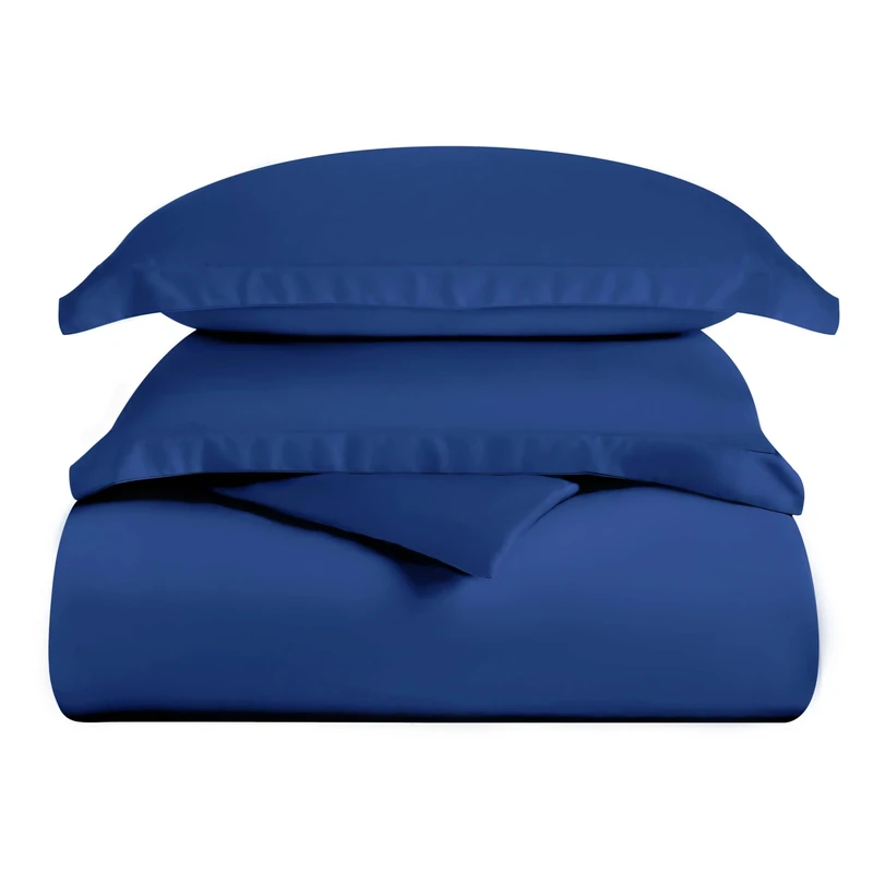 Home City, Bed Linen Set, Navy Blue - Super-King