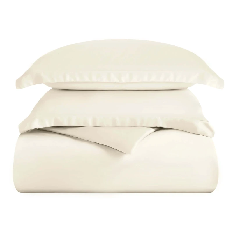 Home City, Bed Linen Set, Ivory - Double