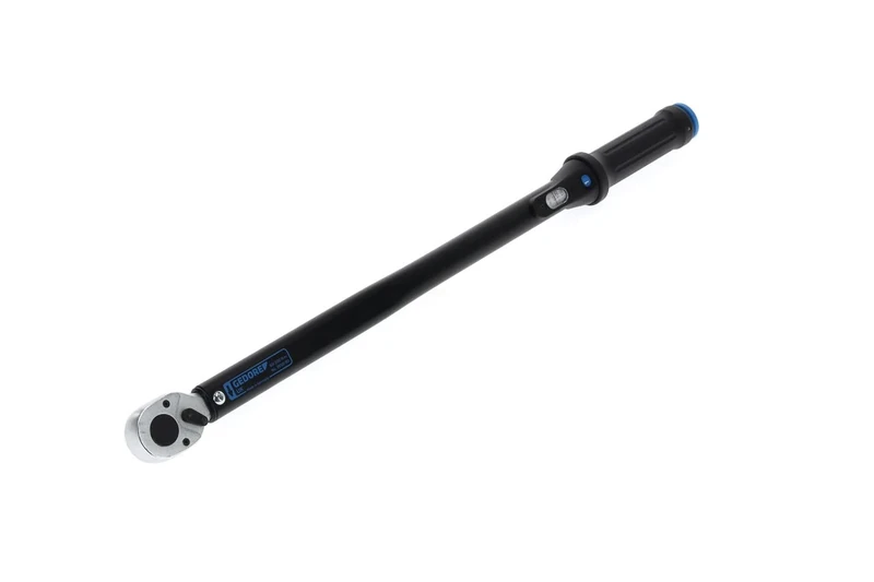 GEDORE Torcoflex Torque Wrench 1/2 Inch 60-300 Nm with Reversible Ratchet Steel Tube Black/Blue