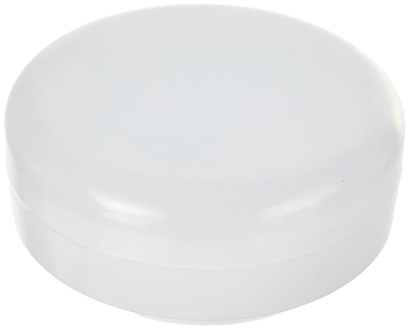 Firstlight Products 3432WH 5.4W Mini Hydro LED Flush Fitting, White/White Polycarbonate Diffuser - Image 1