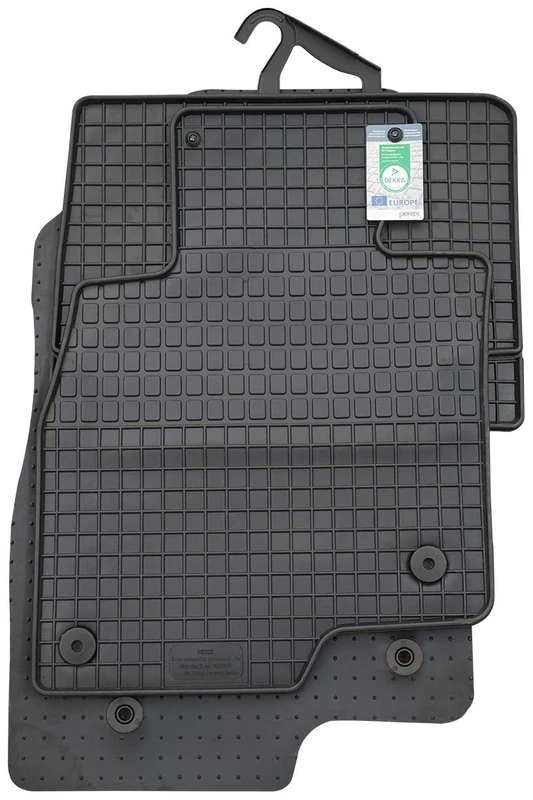 Petex 92115 Rubber Mats, Set of 4