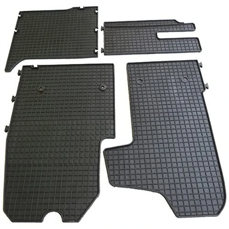 Petex 28810 Rubber Mats, Set of 4