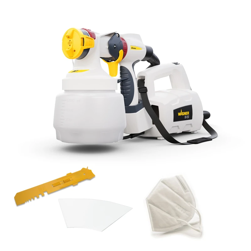 Wagner W450 Wall Paint Sprayer Gun - 1300ml Tank