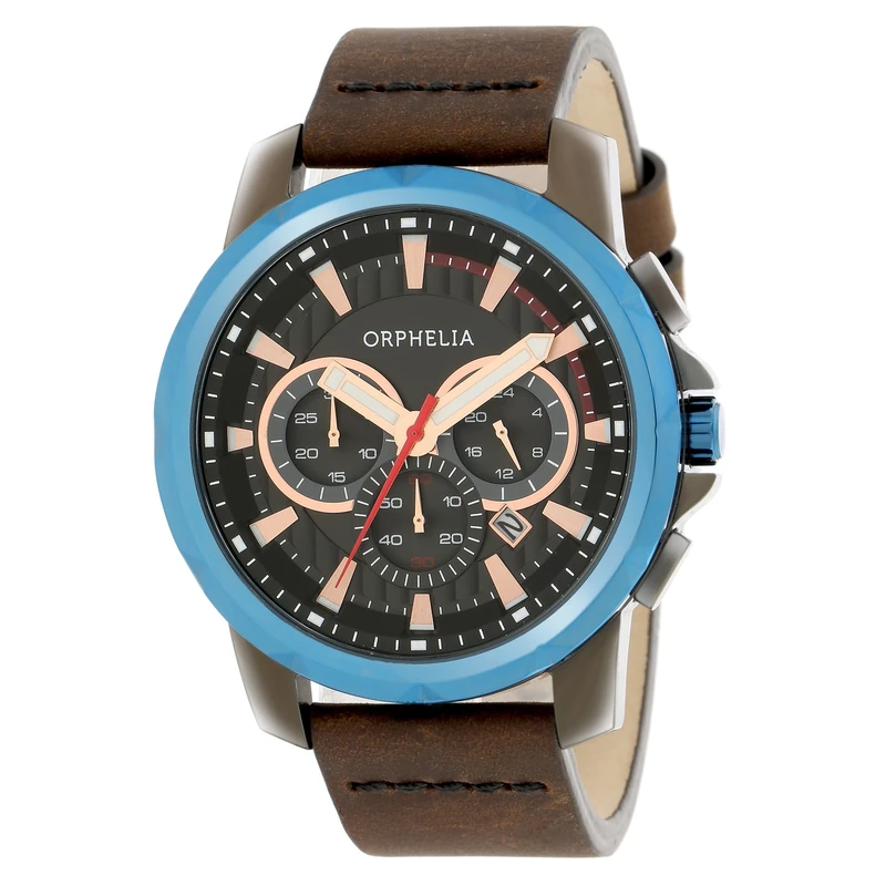 Orphelia Men's Quartz Watch 81501 with Leather Strap