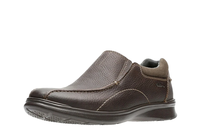 Clarks Men's Cotrell Step Loafers, Brown Oily, 12 UK - Image 1