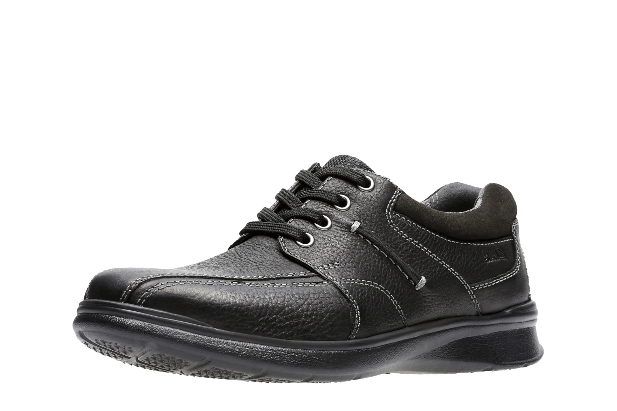Clarks Men's Cotrell Walk Oxford, Black, 13 UK