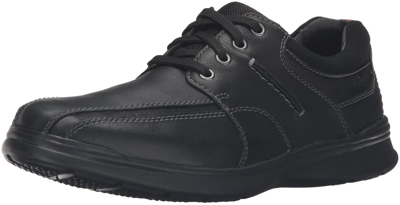 Clarks Men's Cotrell Walk Oxford, Oily Black Leather, 6.5 UK