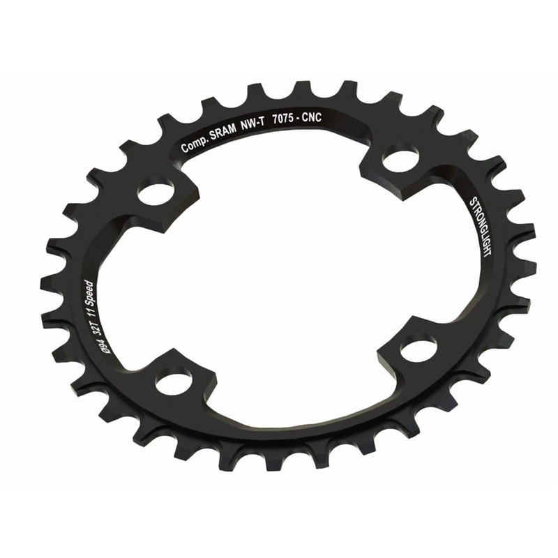 Stronglight Unisex - Adult MTB 1x11 Chainring, Black, 1size