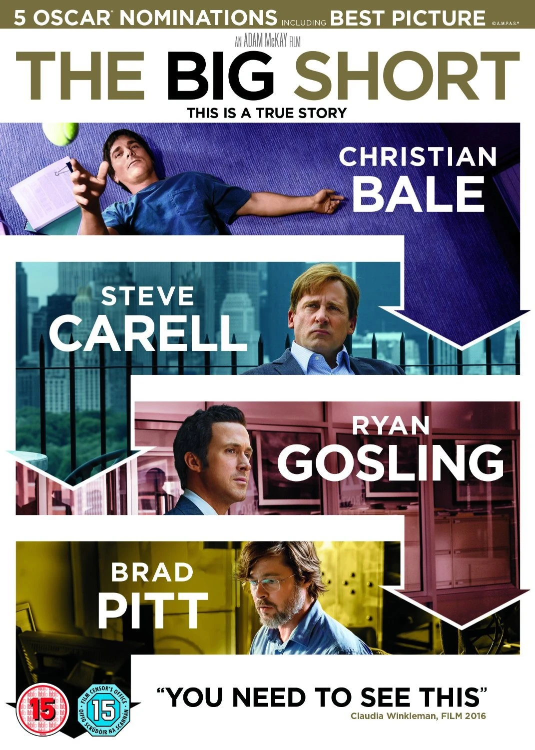 The Big Short [DVD] [2017]