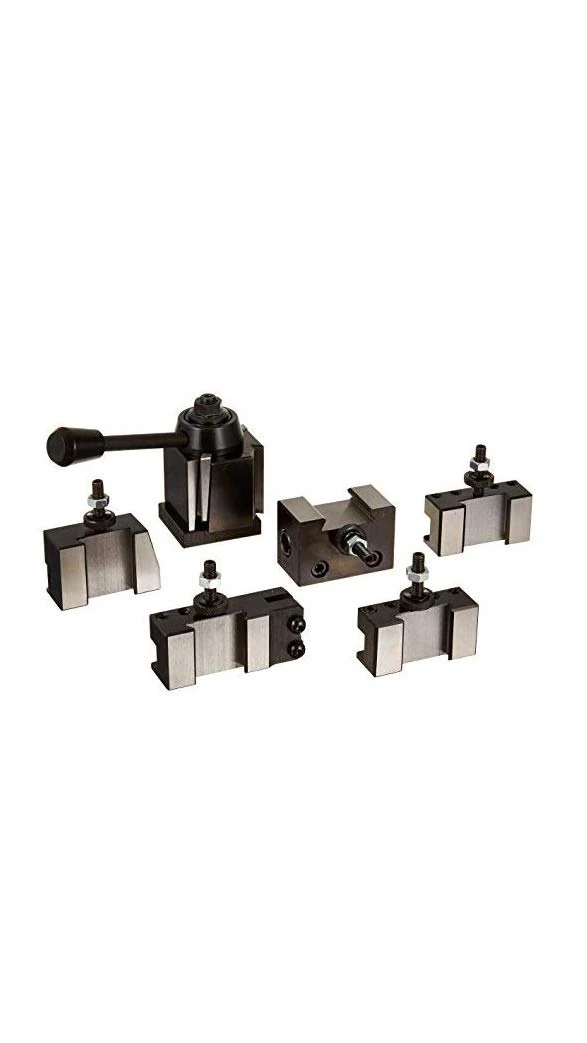HHIP 3900-5100 Mini Quick Change Tool Post and Holder Set