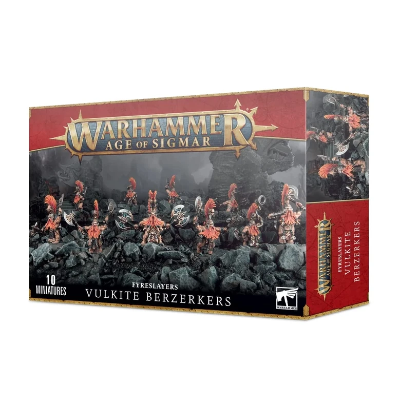 Games Workshop 99120205015 "Fyreslayers Vulkite Berzerkers Plastic Kit