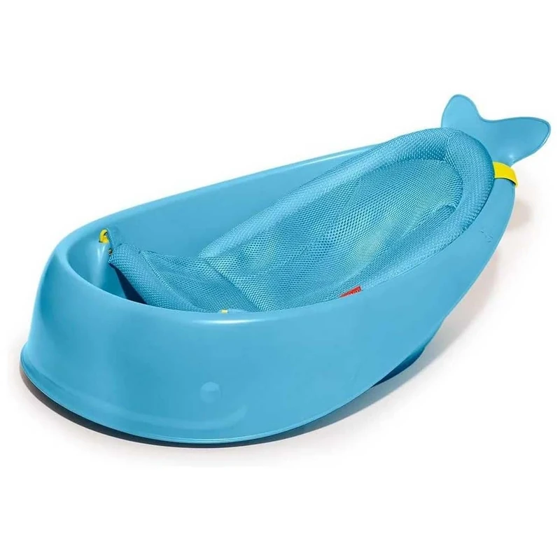 Skip Hop 235465 Moby Smart Sling 3-Stage Baby Bath Tub, Blue