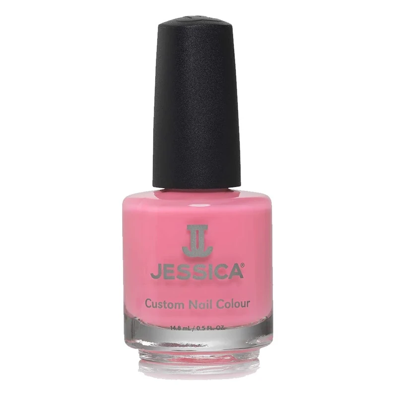 JESSICA Custom Colour Nail Polish, POP Princess, Pink, 14.8 ml