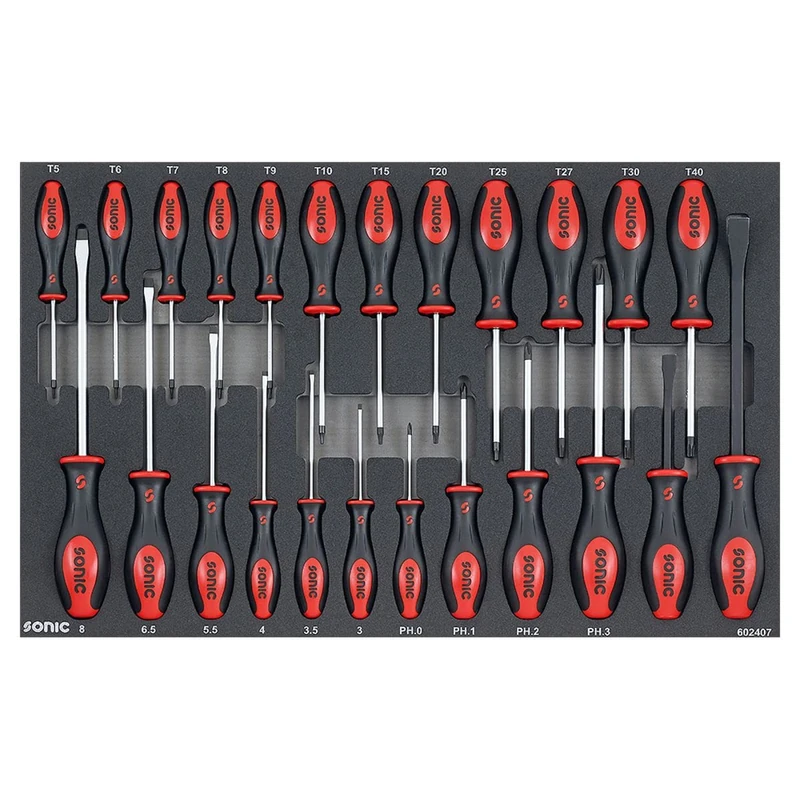 Sonic 602407 Screwdriver SFS Set, Set of 24 - Image 1