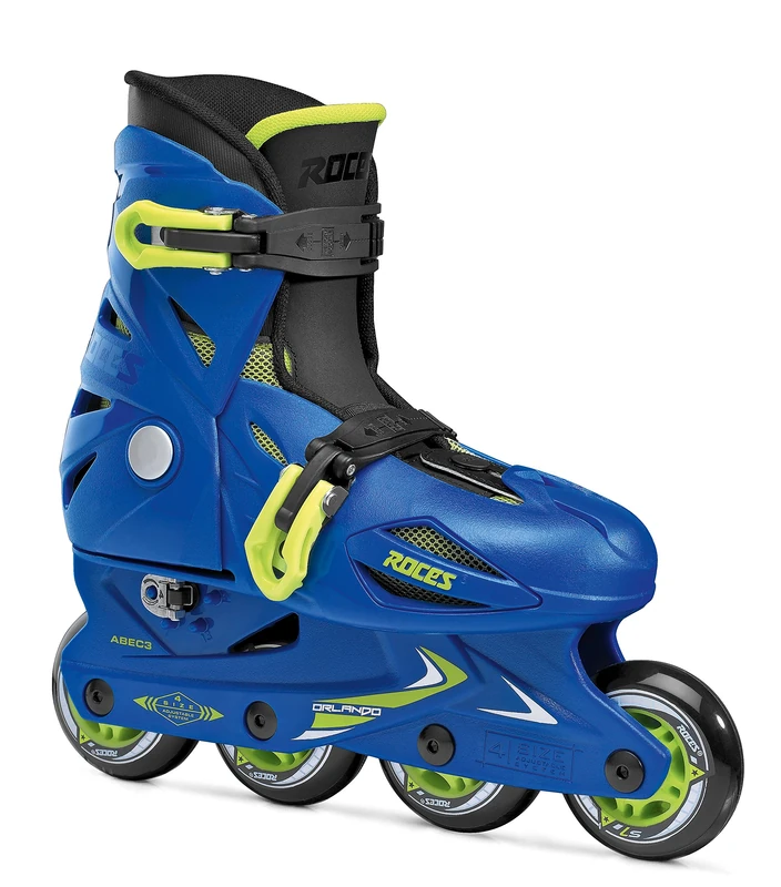 Roces Orlando III Inline Skate Blue-Lime 25