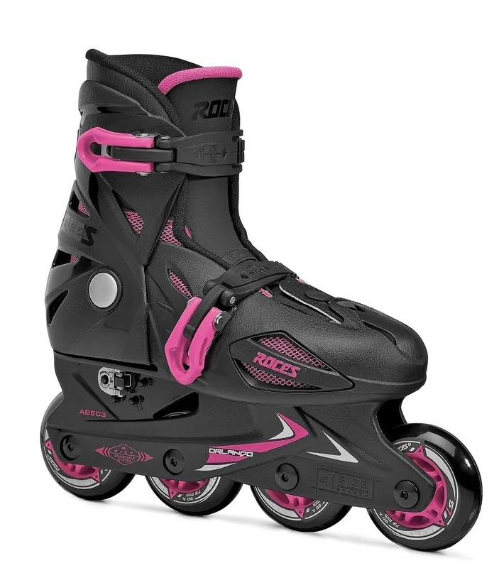 Roces Orlando III Inline Skate Black-Pink 30