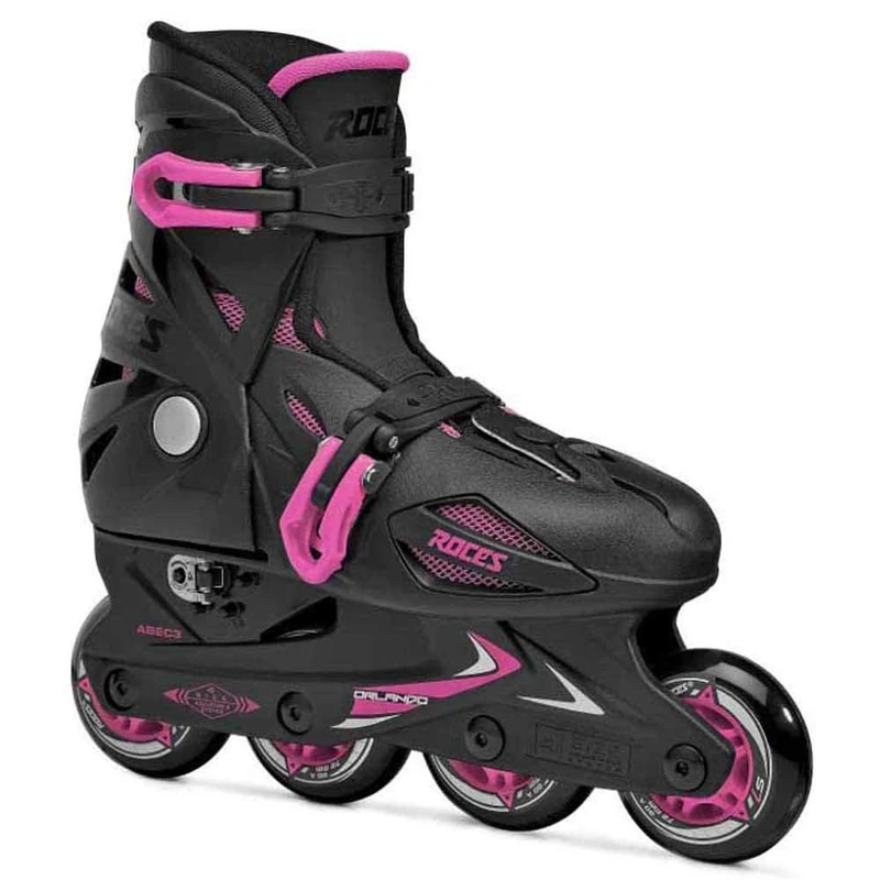 Roces Orlando III Inline Skate Black-Pink 25