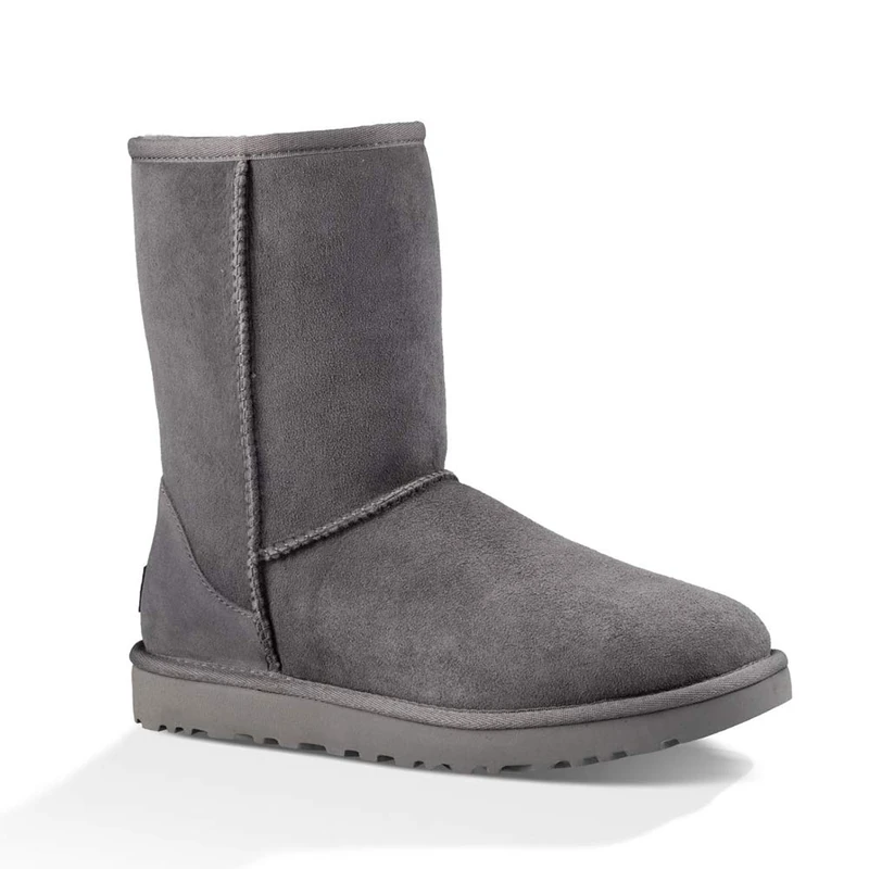UGG Women's Classic Short II Classic Boot, Grey, 6 UK - Image 1