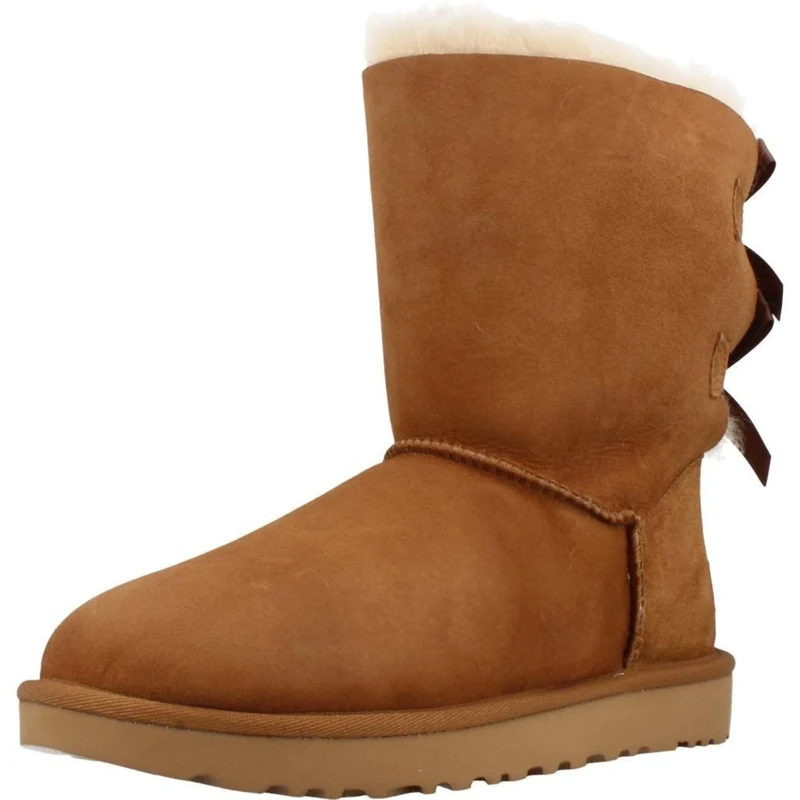 UGG Women's Bailey Bow II Classic Boot, Chestnut, 5 UK