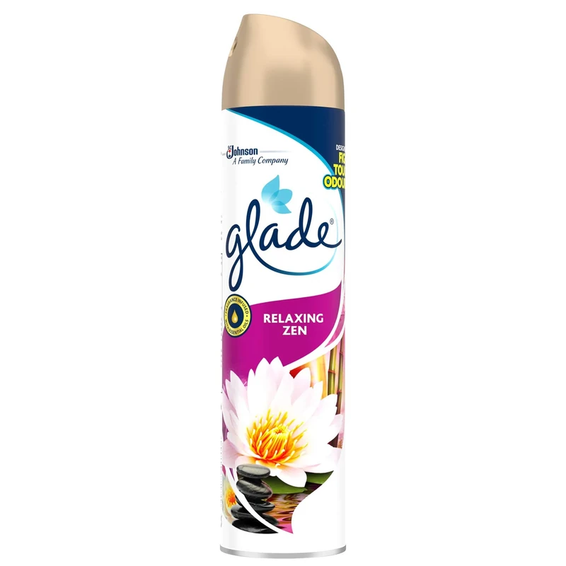 Glade Air Freshener, Aerosol Room Spray, Relaxing Zen, 300ml