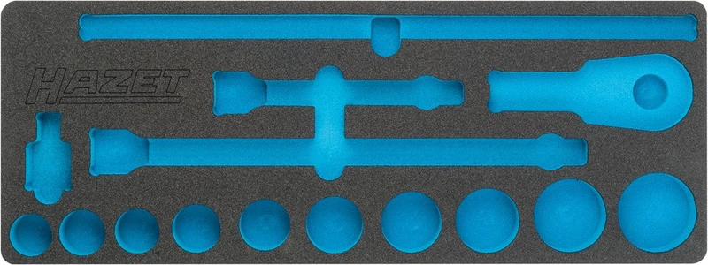 Hazet 163-396L 2K Soft Foam Insert for Workshop, 1 Piece