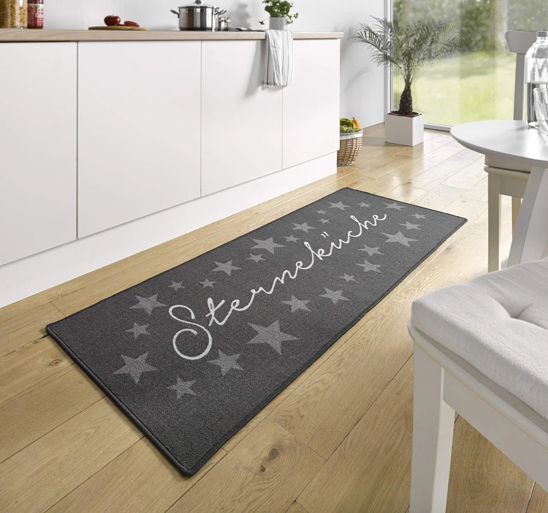 Hanse Home Kitchen Runner, Polyamide, Grey, 7 x 18 cm (Läufer)