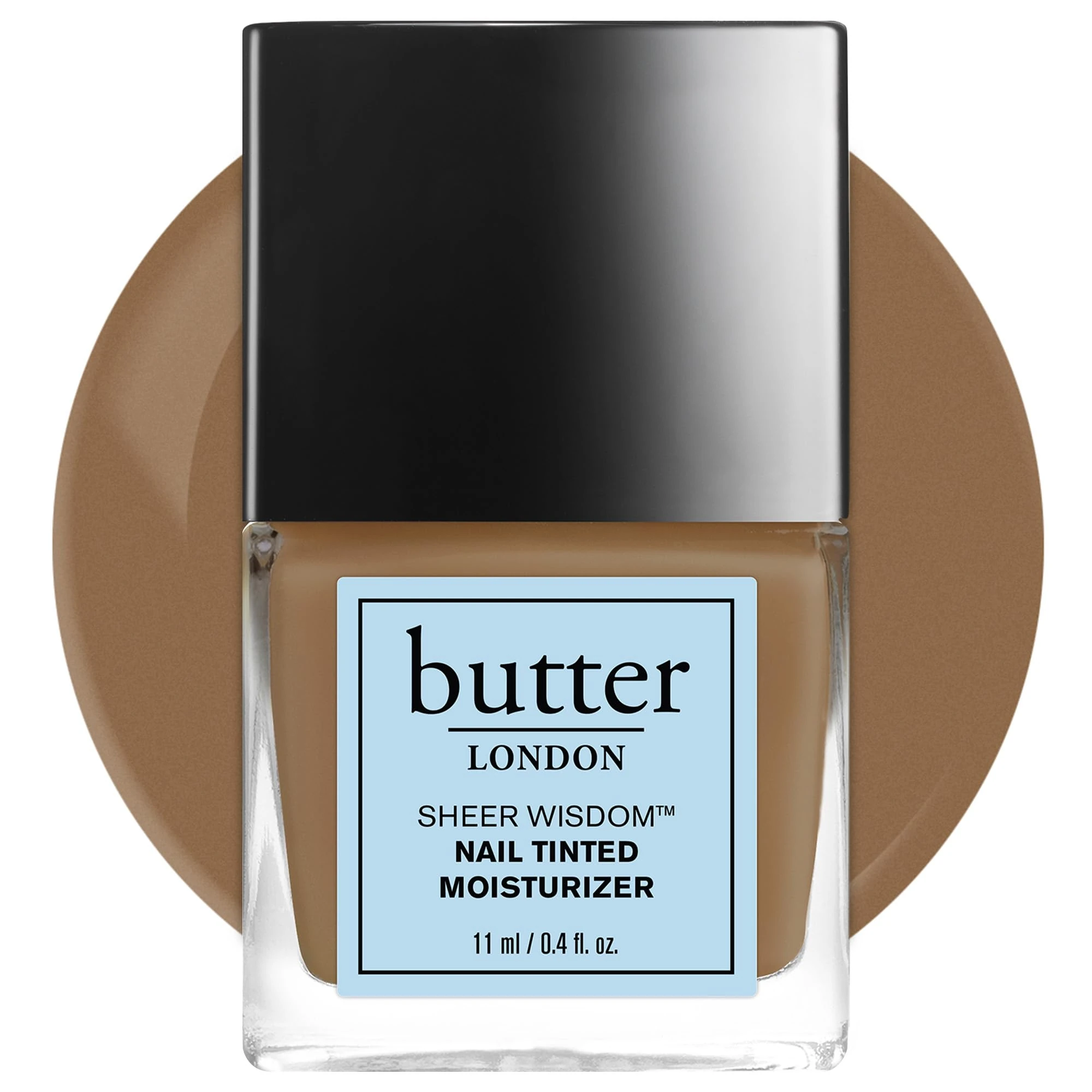 butter LONDON Sheer Wisdom Nail Tinted Moisturiser Tan