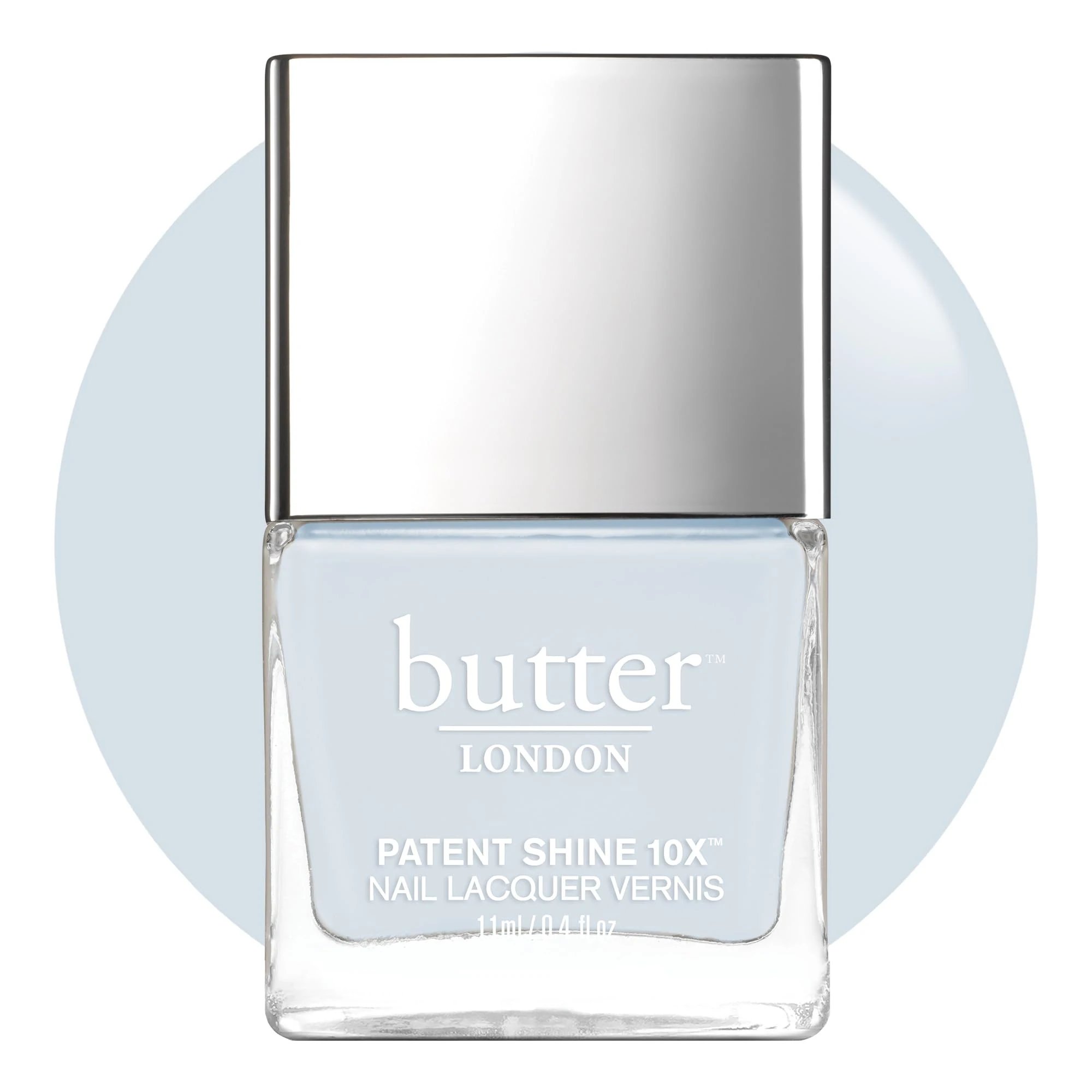 Patent Shine 10X Nail Lacquer - Candy Floss by Butter London for Women - 0.4 oz Nail Polish