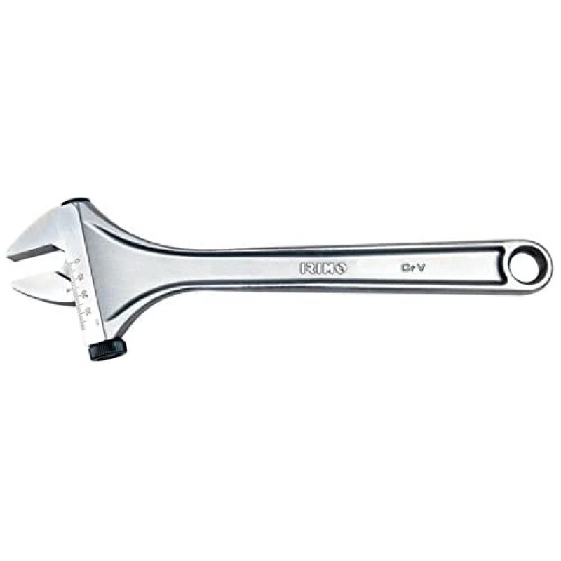 Chrome 30" Adjustable Wrench with Lateral Shank - Image 1