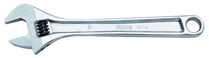 18" Central Adjustable Lever Hand Wrench, Chrome, Industrial Packaging