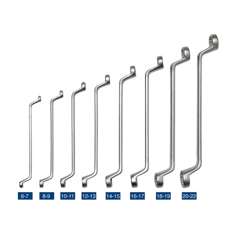8‑piece Set of Double‑Ended Allen Wrenches 6‑22mm