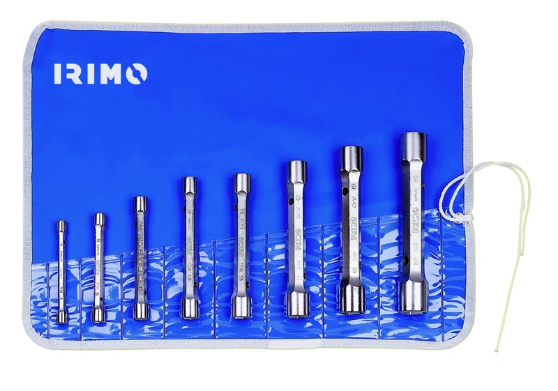 Set of 8 Double‑Ended Pipe Wrench Keys 6-22 mm
