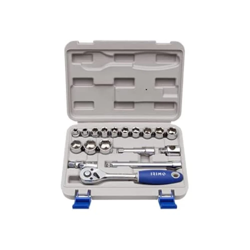 Socket Set 3/8 18 Pcs 7-22mm